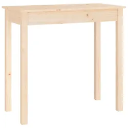 SOGO vidaXL Konsolentisch 80x40x75 cm Massivholz Kiefer