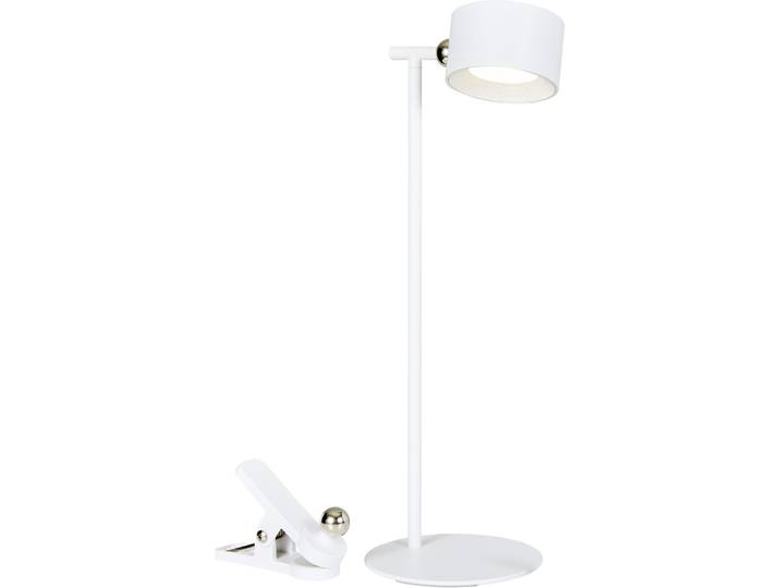 Tischlampe Bono weiss Metall H 36.6 cm 300 lm - LED - Lichtfarbe: Warmweiss – Neutralweiss - Tischlampe- LED Energiesparlampe