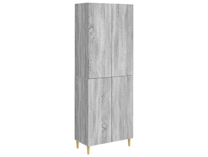 PUGYNBK Schrank-Set, 2-teilig, aus technischem Holz Ausziehbar, verstellbar, robust für den Außenbereich, mit Schubladen und LED-Leuchten