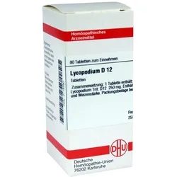 Lycopodium D 12 Tabletten 80 St