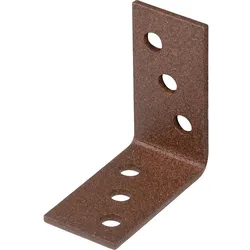 Winkelverbinder DURAVIS® 40 x 40 x 20 mm, Material: Stahl, sendzimirverzinkt, Oberfläche: rostbraun