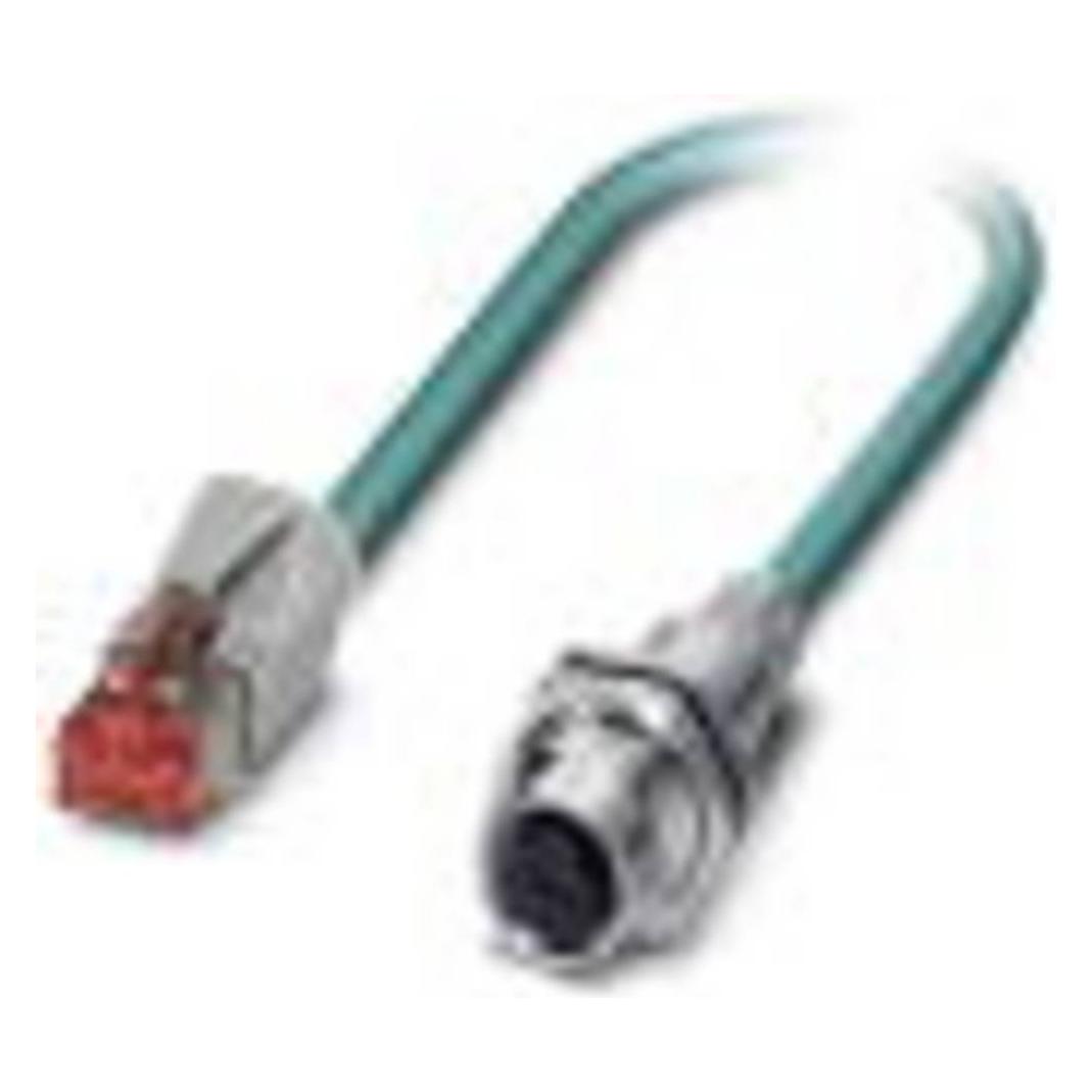 Phoenix Contact Contact RJ45 Netzwerk Anschlusskabel (S/FTP, CAT5e, 1 m) (1404206)