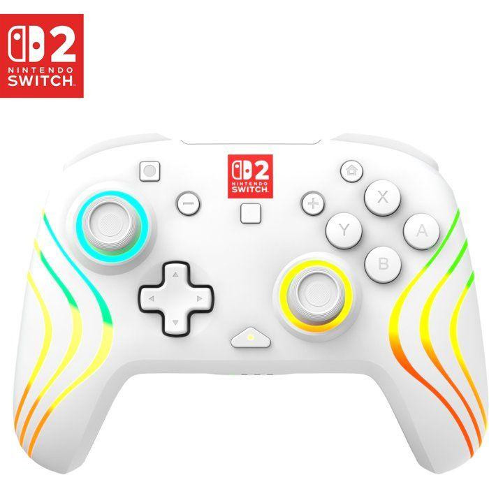Turtle Beach Afterglow Wave Draadloze RGB Gamingcontroller voor Nintendo Switch, Wit