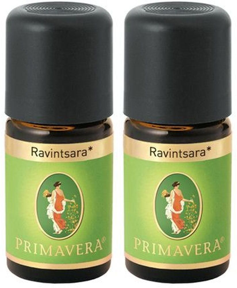 PRIMAVERA Ravintsara Bio ätherisches Öl 2x 2x5 ml Ätherisches