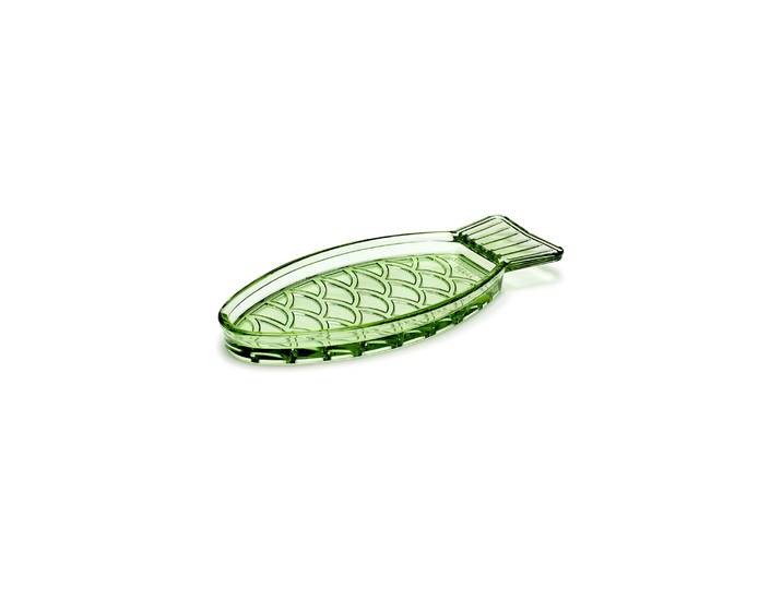 Serax - Plat Fish & Fish table - Vert - Verre pressé - Designer Paola Navone