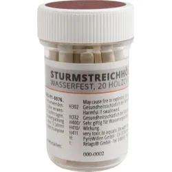 Origin Outdoors Wasserfeste Sturmstreichhölzer in Dose 20 Hölzchen