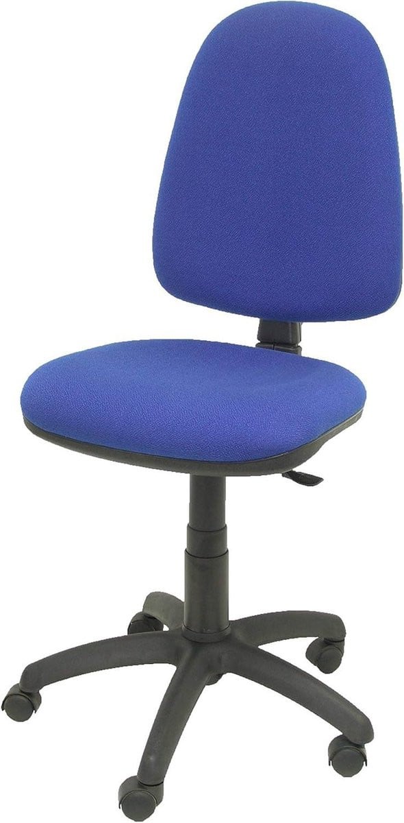 Bureaustoel Bali - Ergonomische blauwe bureaustoel met permanent contact mechanisme en verstelbare functies