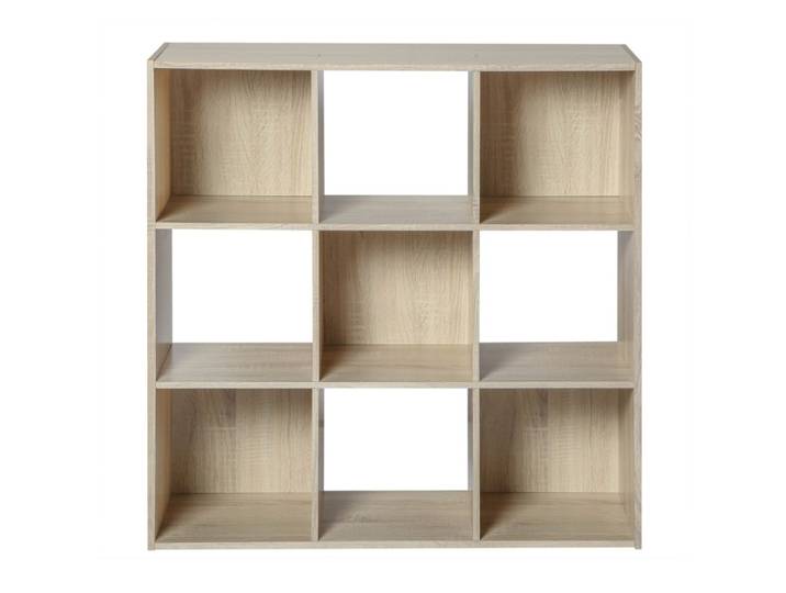 Etagère de rangement 9 cases - bois clair