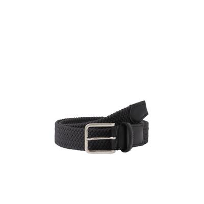 Flechtgürtel LLOYD MEN’S BELTS "Lloyd Belts Herrengürtel 1872", Jungen, Gr. 90, schwarz (asphalt), Kunstfaser, Gürtel