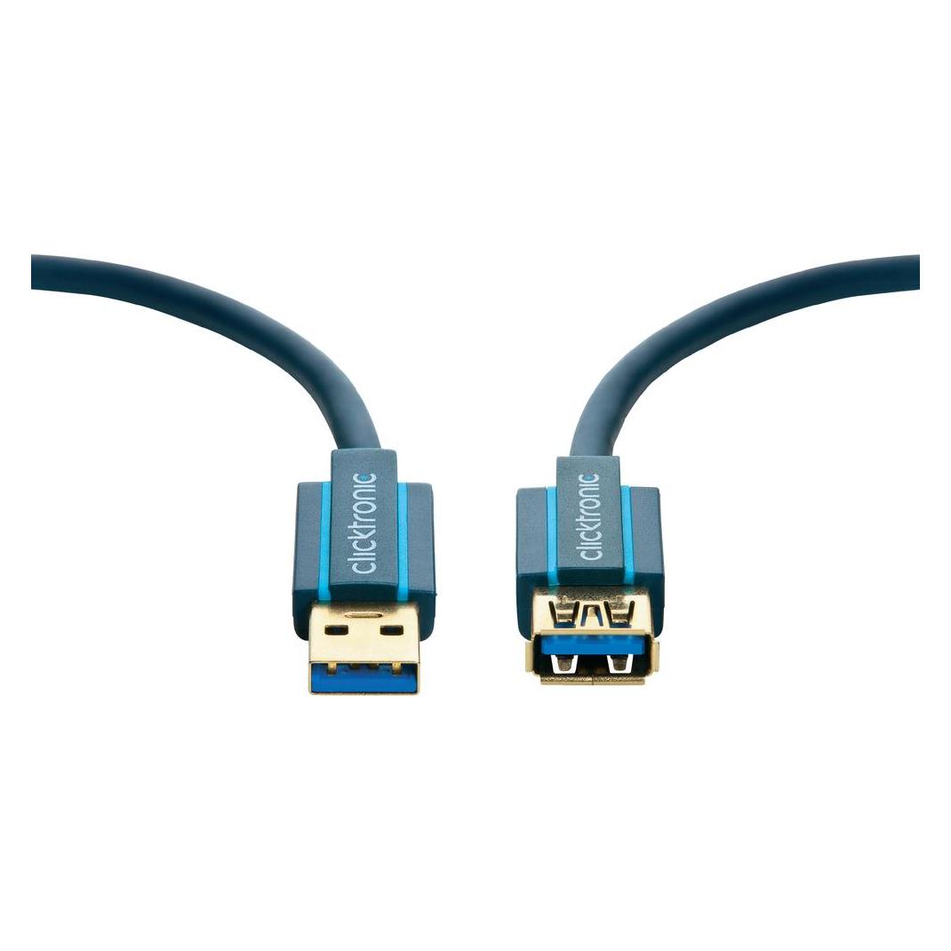 clicktronic SuperSpeed 3.0 (1.80 m, USB 3.2 Gen 1) (70119)