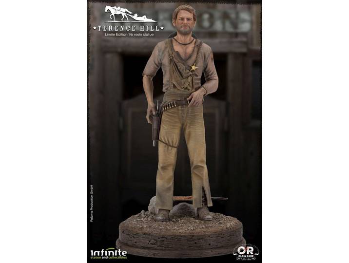 Infinite Statue Sammelfigur TERENCE HILL OLD & RARE 1/6 RESIN STATUE