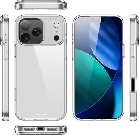 Nevox StyleShell FLEX (transparent, iPhone 17 Pro)