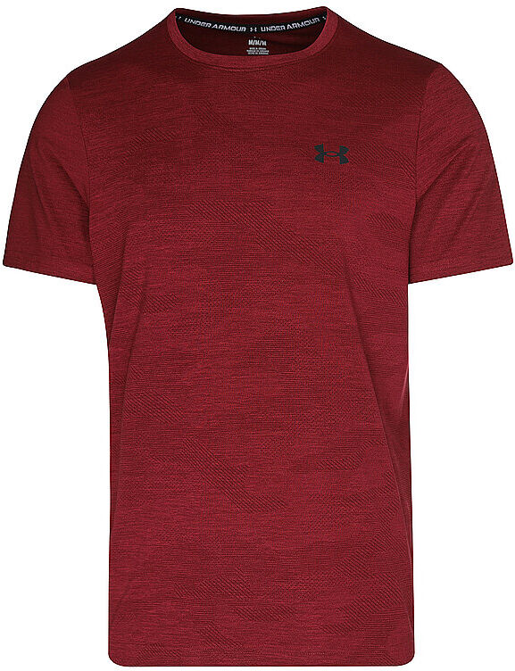 UNDER ARMOUR Herren Fitnessshirt UA Vanish Elite Seamless Camo dunkelrot   L M