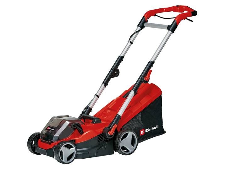 Einhell GE-CM 36/34-1 Li-Solo Walk behind lawn mower Battery Black\, Red