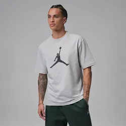 NIKE Jordan Jumpman HBR T-Shirt Herren 050 - grey heather/black 3XL