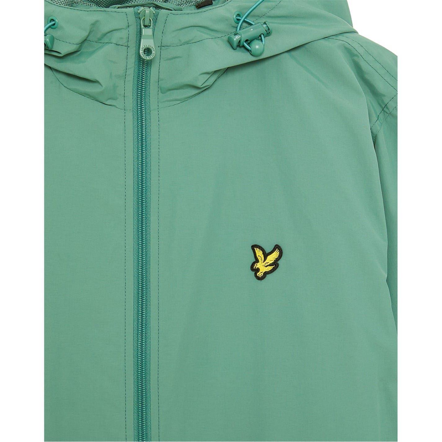 Lyle & Scott - Jacke für Herren, mit Kapuze, Wasserbeständig (Agaven-Grün)