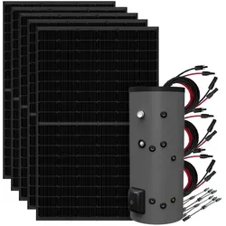 2,25kWp Solaranlage mit 200L Fothermo Boiler zur Warmwasseraufbereitung - 0% MwSt. (gemäß§12 Abs.3 UstG**)