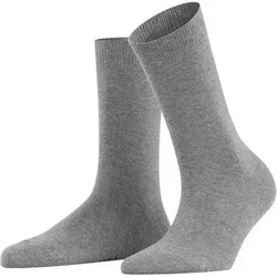 FALKE Damen Socken Da FALKE Family SO, Größe 39-42 in Grau 3399