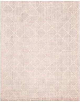 ECARPETGALLERY Hand Loomed Elysian Light Grey Rug - 8'0 x 10'0