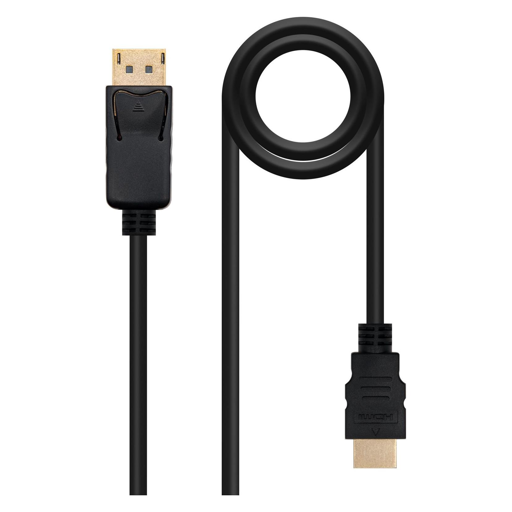 Nanocable Cable Displayport M To HDMI M 1.5m Black (1.50 m) (10.15.4301-L150)