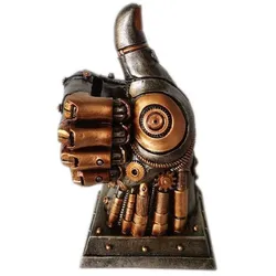 TRENDSHOP Spardose Daumen Hoch Steampunk