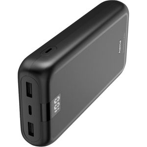 Hama Powerbank Power Pack Performance 24, 24000mAh, 2x USB-A & USB-C, Ladeleistung 15 Watt