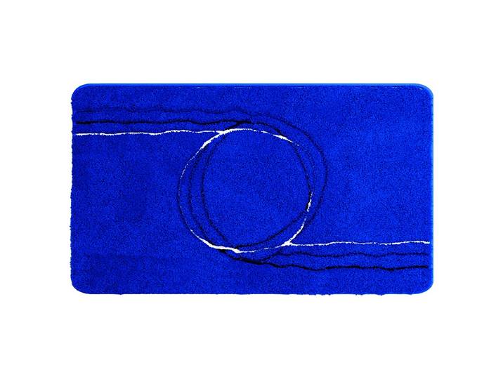 Tapis de bain Bolia 70 x 120cm Bleu/Bleu