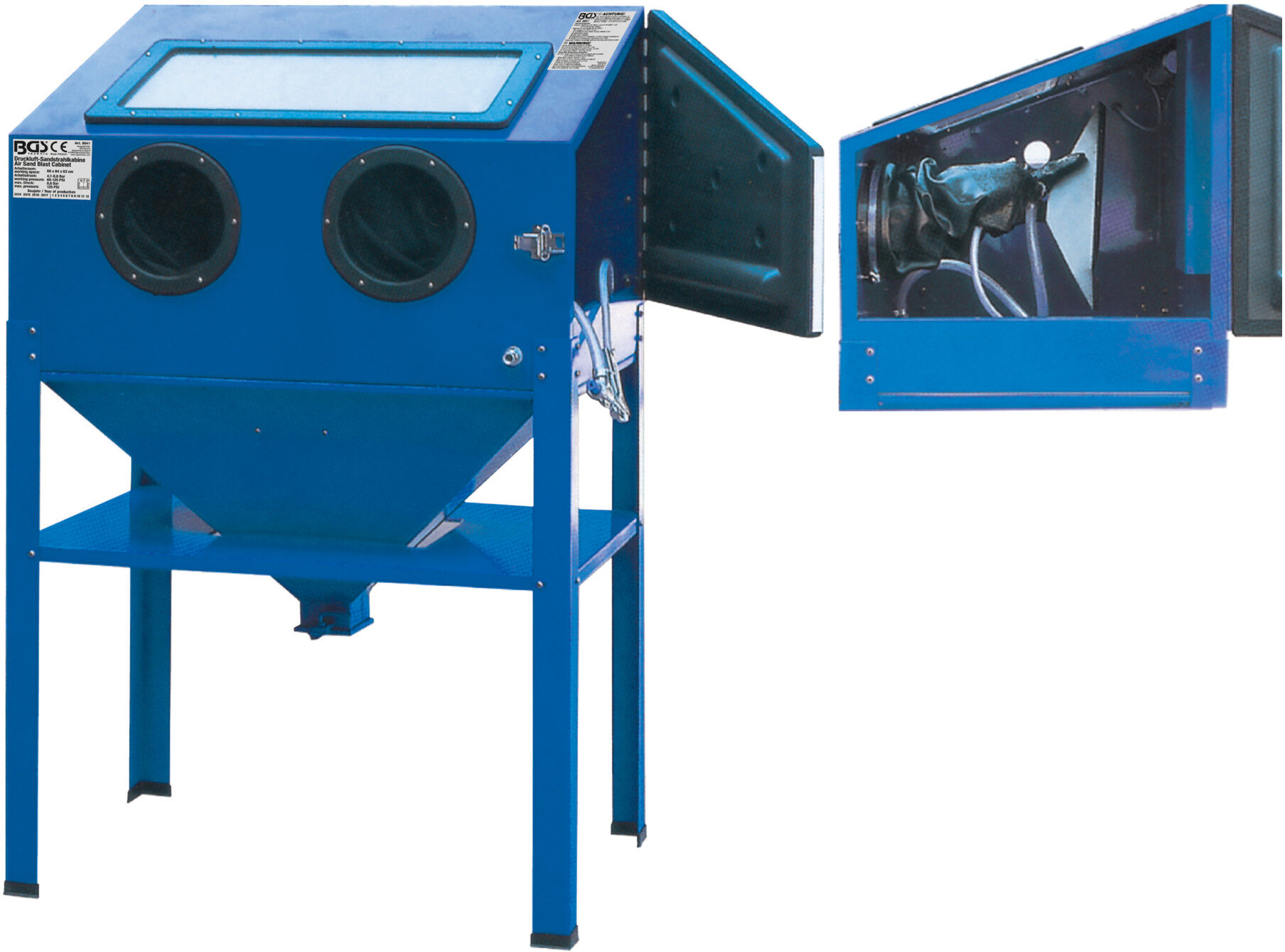 BGS Druckluft-Sandstrahlkabine groß ; BGS technic (8841)