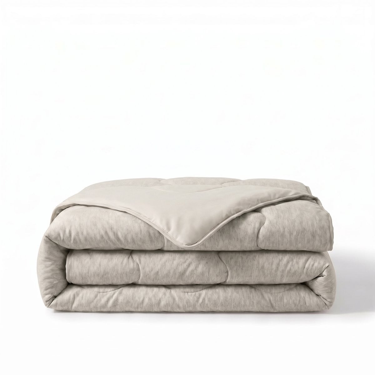 Sleeptime Verkoelend Dekbed zonder Overtrek, Wasbaar, Taupe/Creme, 200 x 220 cm