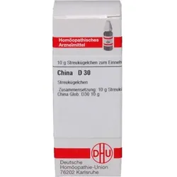 CHINA D 30 Globuli 10 g Globuli