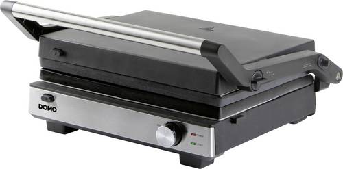 DOMO MULTIFUNKTIONALER KONTAKTGRILL 2-IN-1 Grill Schwarz
