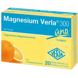 MAGNESIUM VERLA 300 Orange Granulat 20 St