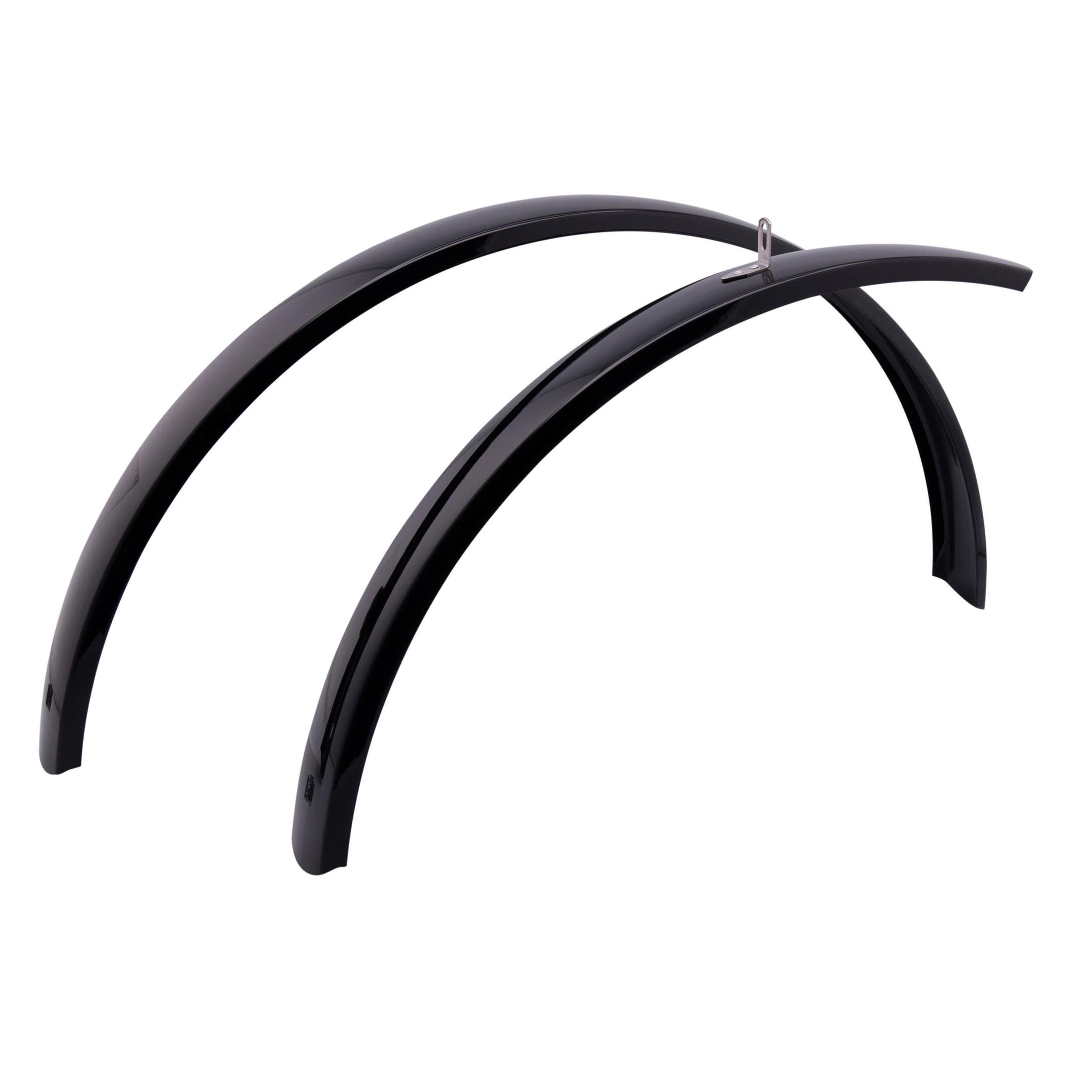 SKS Conway Schutzblechset MTB 27/29 Schw.Glanz A65R PVC schwarz, 6619-5219 (Schutzblech Set) (6619-5219)