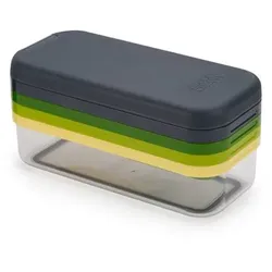 JOSEPH JOSEPH Multi-Prep Kompaktes 4in1 Set zum Hacken, Reiben und Hobeln