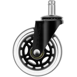 Deltaco Gaming Casters, Zubehör Gaming Möbel, Schwarz