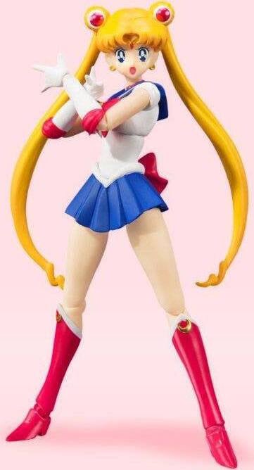 Bandai Tamashii Nations Sailor Moon S.H. Figuarts actiefiguur, animatiekleurversie, 14 cm