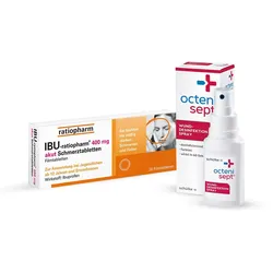 IBU ratiopharm 400 + octenisept Spray 1 Set