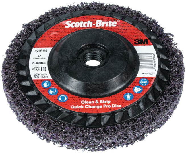3M Disque de nettoyage grossier (SiC), XT-RD PRO,⌀ disque: 125 mm (7100192335)