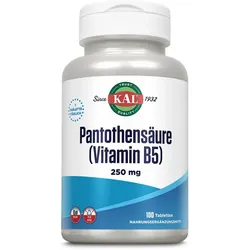 KAL Pantothensäure (Vitamin B 5) 250 mg 100 St