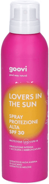 Goovi Lovers In The Sun Spray Protezione Solare Corpo SPF30 200 ml