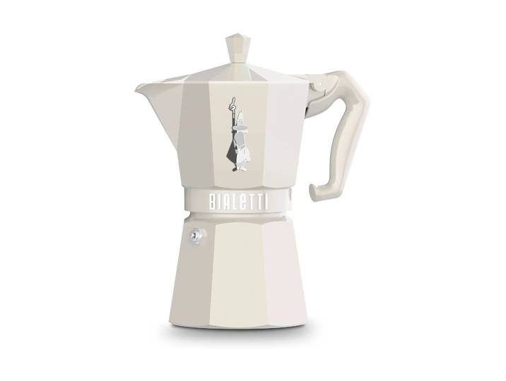 Bialetti Cafetière moka Bialetti exclusive Crème, 6 tasses
