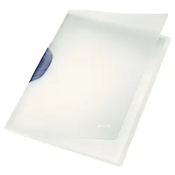 Leitz 41740089 Klemmmappe ColorClip Magic A4 PP dunkelgrau