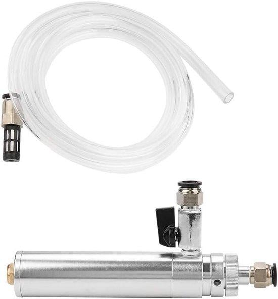WAN Koudeluchtpistool Persluchtkoeler met Verstelbare Temperatuur - Zilver - 21 cm