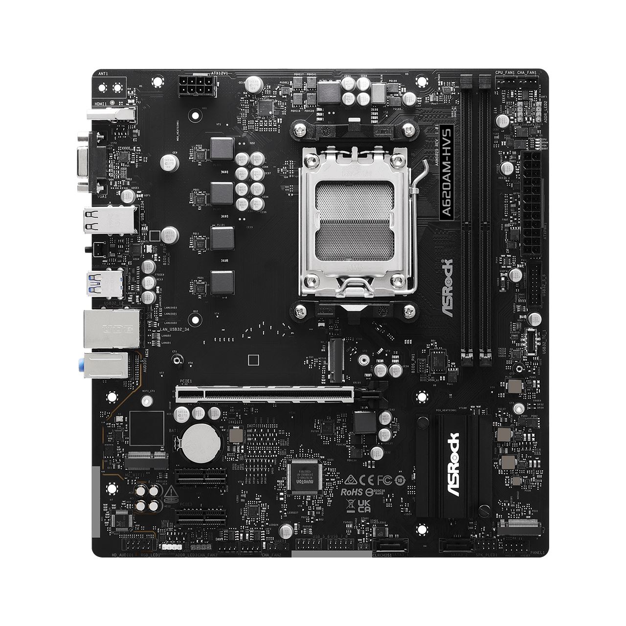 ASRock A620AM-HVS AMD A620A So.AM5 DDR5 µATX Retail