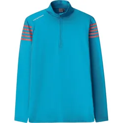 Cross Layer Sporty 1/2-Zip, blau