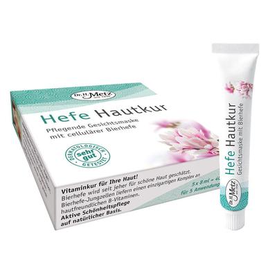 Hefe Hautkur Gesichtsmaske 5x8 ml Tube 40