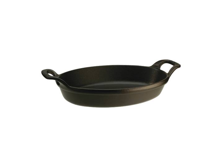 STAUB Plat à four ovale en fonte Staub 24 cm Cerise