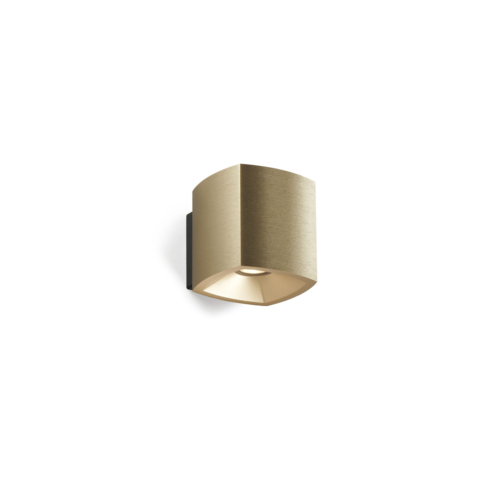 Light-Point LED-Wandleuchte MIRAGE W1 Messing 9cm 271045 5711389710453
