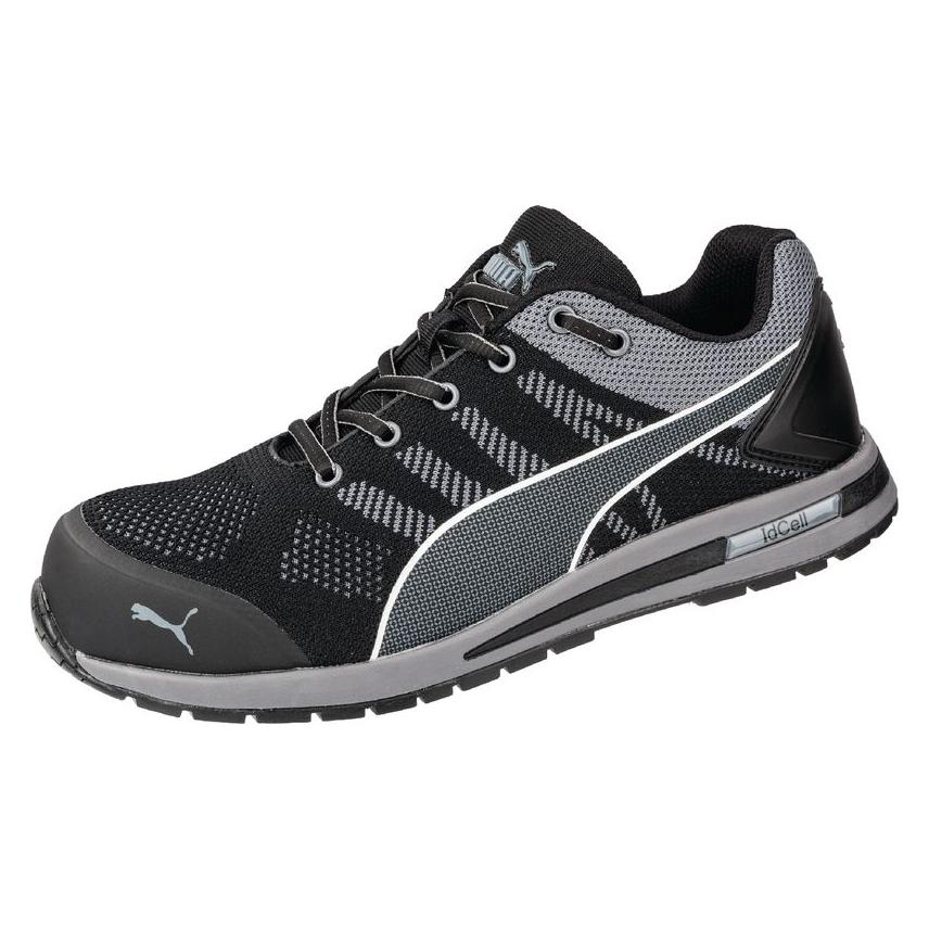 Puma Elevate Knit Black Low S1P 643160 (S1P, 47) (643160-47)