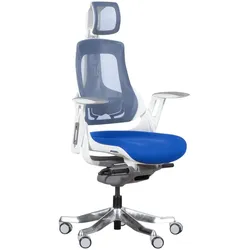 Carmen AMBRA Ergonomischer Bürostuhl – Königsblau